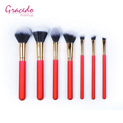 2019 high quality wooden handle beauty products makeup brushes set