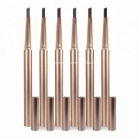 Double-end Automatic Eyebrow Pencil Waterproof Long Lasting 6 Colors Makeup Cosmetic Eye Brow Pencil