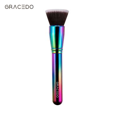 Factory Price Professional Makeup Brush Private Label Single Electroplating Makeup Brush